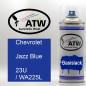 Preview: Chevrolet, Jazz Blue, 23U / WA225L: 400ml Sprühdose, von ATW Autoteile West.